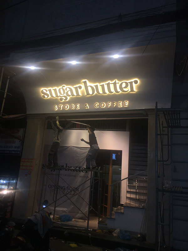 Biển hiệu Sugar Butter 173 Cầu Đất